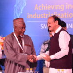 Hon’ble Vice President of India Mr. M. Venkaiah Naidu and WASME President Mr. Alhaji Babale Umaru Girei at 21st ICSME 20177